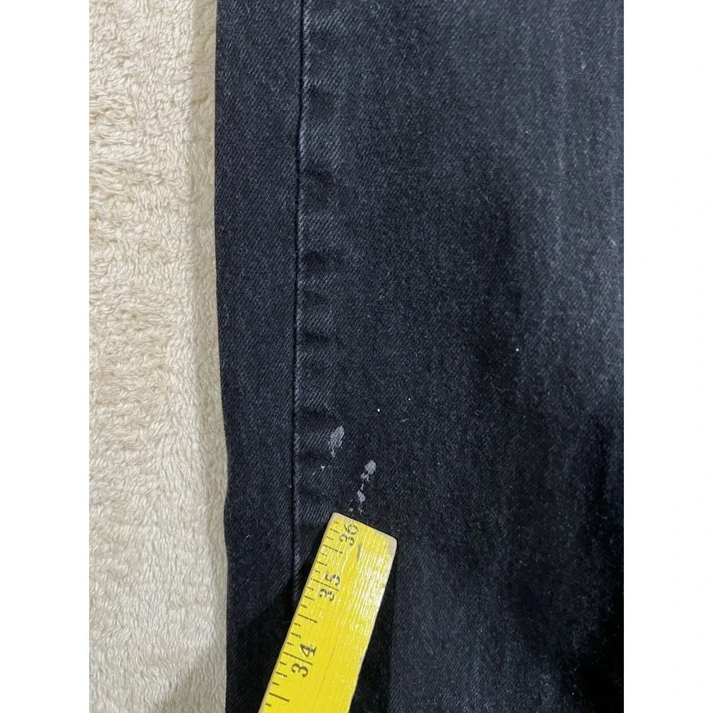 Vintage 90s Y2K Levi's 501xx Size 32x32 Black Grunge Skater Cotton EUC